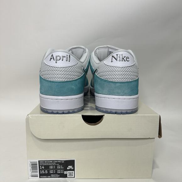 Nike SB Dunk Low Pro QS X April Skateboards “Tiffany” - Picture 4 of 8